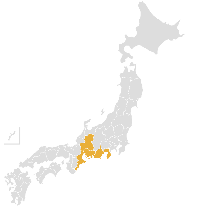 中部エリア イメージ